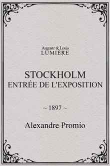 Stockholm, entrée de l'exposition