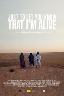 Just to let you know that I'm alive