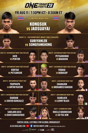 ONE Friday Fights 28: Kongsuk vs. Jaosuayai